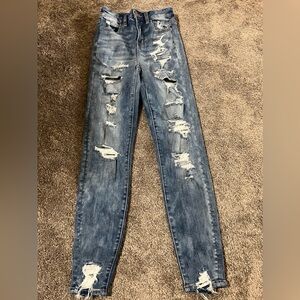 Curvy hi rise jeggings